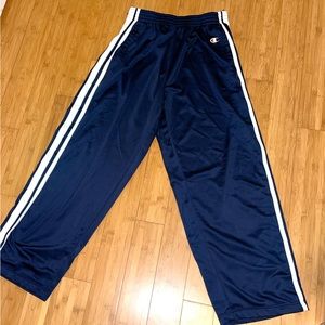 Champion courtside tear away snap basketball pants